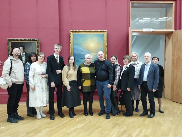 В Новосибирском музее на лекции